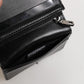 Dolce & Gabbana Black Leather DG Logo Bifold Card Holder Men Borse Wallet