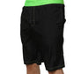 Dolce & Gabbana Black Green Logo Waistband Beachwear Short Swimwear