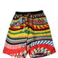 Dolce & Gabbana Multicolor Sicilian Carretto Shorts Swimwear