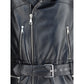 Alessandra Rich Leather Biker Jacket
