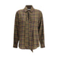 Saint Laurent Cassandre check lavallière Shirt