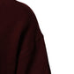 Dolce & Gabbana Burgundy Cotton Plaid Lined Men Hoodie Sweater