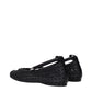 Max Mara Black Leather Ballet Flats