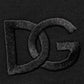 Dolce & Gabbana Black Cotton Embroidered DG Logo Pocket T-shirt