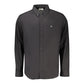 Calvin Klein Black Cotton Men Shirt