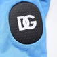 Dolce & Gabbana Blue Cotton Hooded Men Sportswear One Size Vest