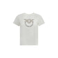 PINKO Embroidered logo T-Shirt