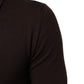 Dolce & Gabbana Brown Wool Logo Embroidered Men Polo T-shirt