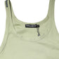 Dolce & Gabbana Light Green Tank Sleeveless Men Men T-shirt