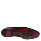 Dolce & Gabbana Men Dress Black Calfskin Leather Derby Shoes