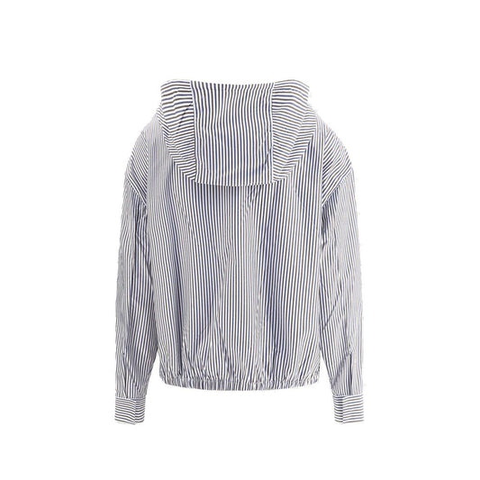 Prada Striped hooded Jacket