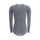 Self-Portrait Long-sleeved wool Bodysuit