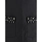 Self-Portrait Taffeta embellished trim short Dress