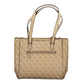 Guess Jeans Beige Polyethylene Women Handbag