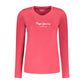 Pepe Jeans Red Cotton Women T-Shirt