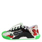 Dolce & Gabbana Multicor DG Logo Leopard Cherry Sneaker Shoes