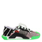 Dolce & Gabbana Multicor DG Logo Leopard Cherry Sneaker Shoes