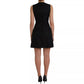 Dolce & Gabbana Black Sleeveless Bodycon A-line Mini Dress