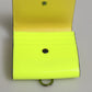 Dolce & Gabbana Yellow Green Bifold DG Logo Neck Strap Cardholder Wallet
