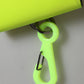 Dolce & Gabbana Yellow Green Bifold DG Logo Neck Strap Cardholder Wallet