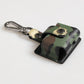 Dolce & Gabbana Multicolor Camouflage Leather Metal Accessory  Airpods Case