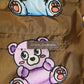 Dolce & Gabbana Brown Multicolor Teddy Bear Men Shorts Swimwear