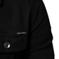 Dolce & Gabbana Black Cotton Denim Stretch Button Up Jacket