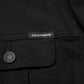Dolce & Gabbana Black Cotton Denim Stretch Giubbotto Jacket