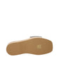 Valentino Garavani Beige Leather Wedges Sandals