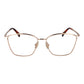 Max Mara Rose Gold Women Optical Frames