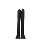 Stuart Weitzman Black Leather Over The Knee