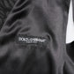 Dolce & Gabbana Black 3 Piece Brocade Jacquard Suit MARTINI