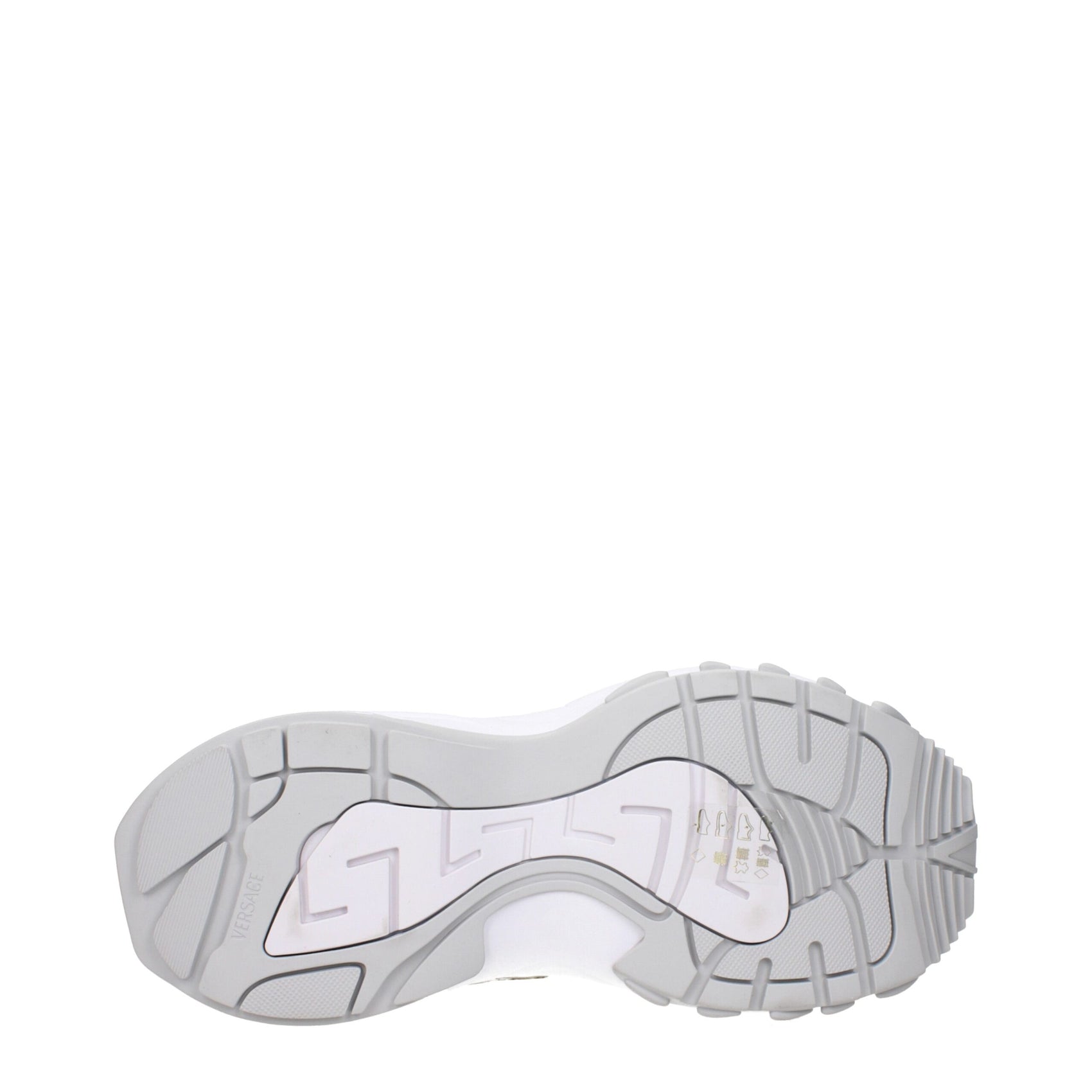 Versace Gold Fabric Low Top Sneakers