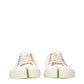 Maison Margiela White Fabric Low Tops