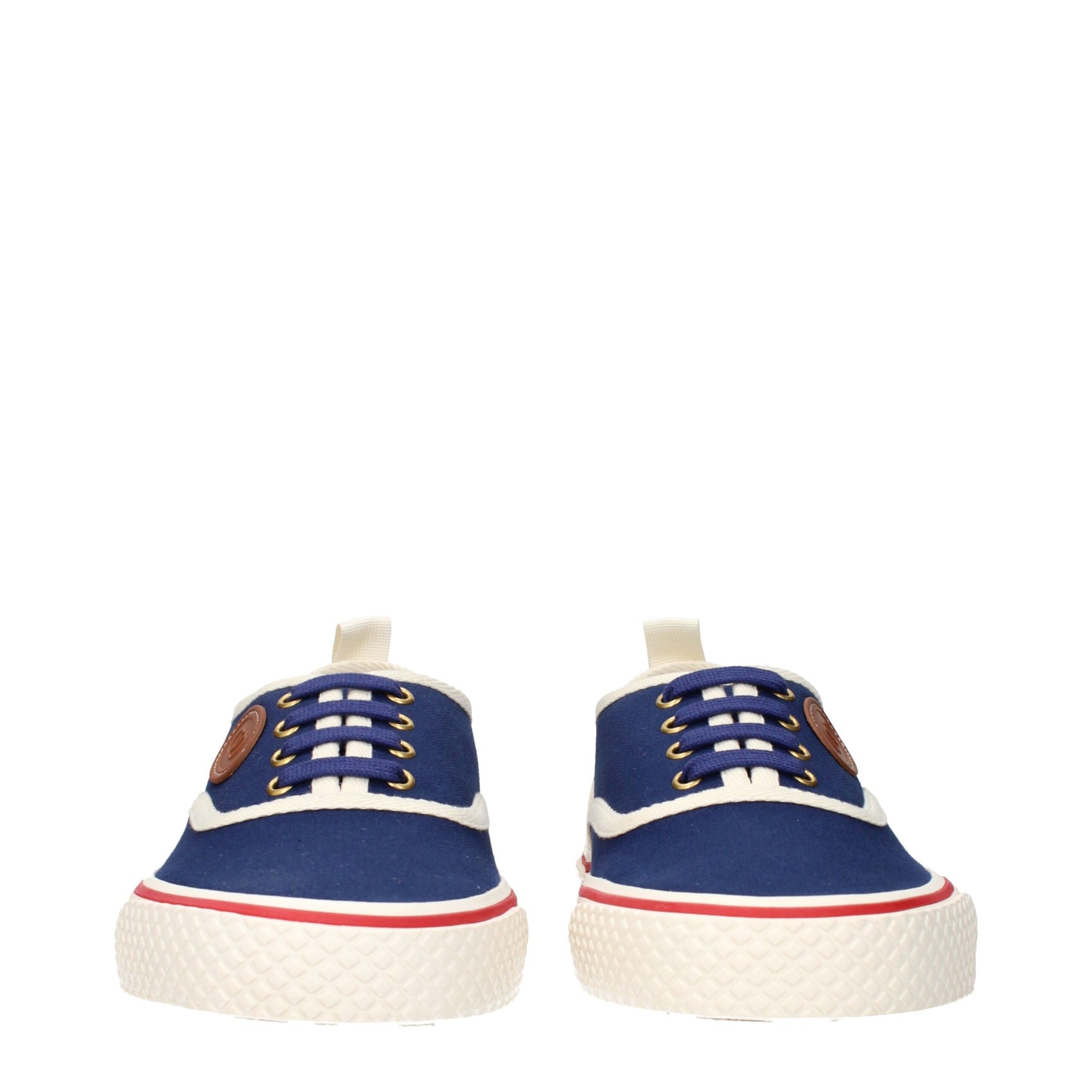 Valentino Garavani Blue Fabric Low Top Sneakers