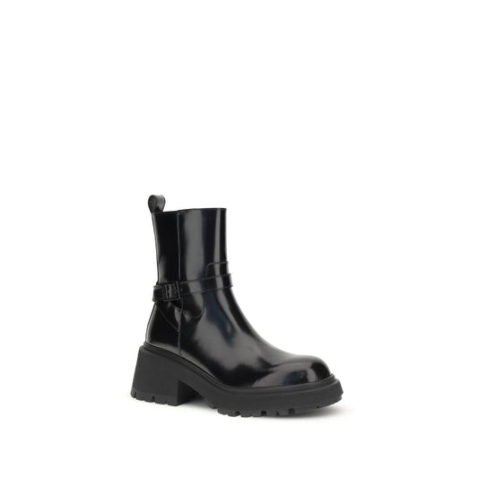 Jimmy Choo Patent-leather Conny Ankle Boots