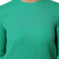 Dolce & Gabbana Green Viscose Acetate Mini Long Sleeve Dress