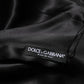 Dolce & Gabbana Green Viscose Acetate Mini Long Sleeve Dress