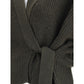 Allude Wrap-around Cardigan