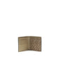 Fendi FF leather and canvas bifold Wallet