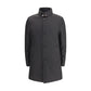 MooRER Black Polyester Coat
