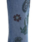 Etro Flower and bee print flare Jeans