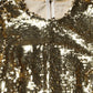 Dolce & Gabbana Gold Sequin Long Sleeve Mini Dress