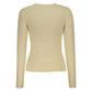 Guess Jeans Beige Cotton Women T-Shirt