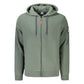 Norway 1963 Green Polyester Men's Hooded Sweater