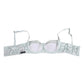 Dolce & Gabbana Light Blue Silk Semi-Padded Balconette Underwear