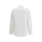 Sara Roka White Cotton Dress Shirt