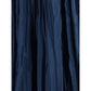 Sara Roka Crinkle-effect design pleated midi Skirt