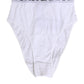 Dolce & Gabbana White Cotton Elastic DG Logo Waistband  Underwear