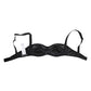 Dolce & Gabbana Black Silk Satin Wireless Lingerie Bra Underwear